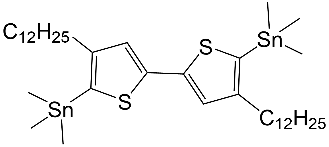 (4,4'-didodecyl-[2,2'-bithiophene]-5,5'-diyl)bis(trimethylstannane)/1007347-63-8